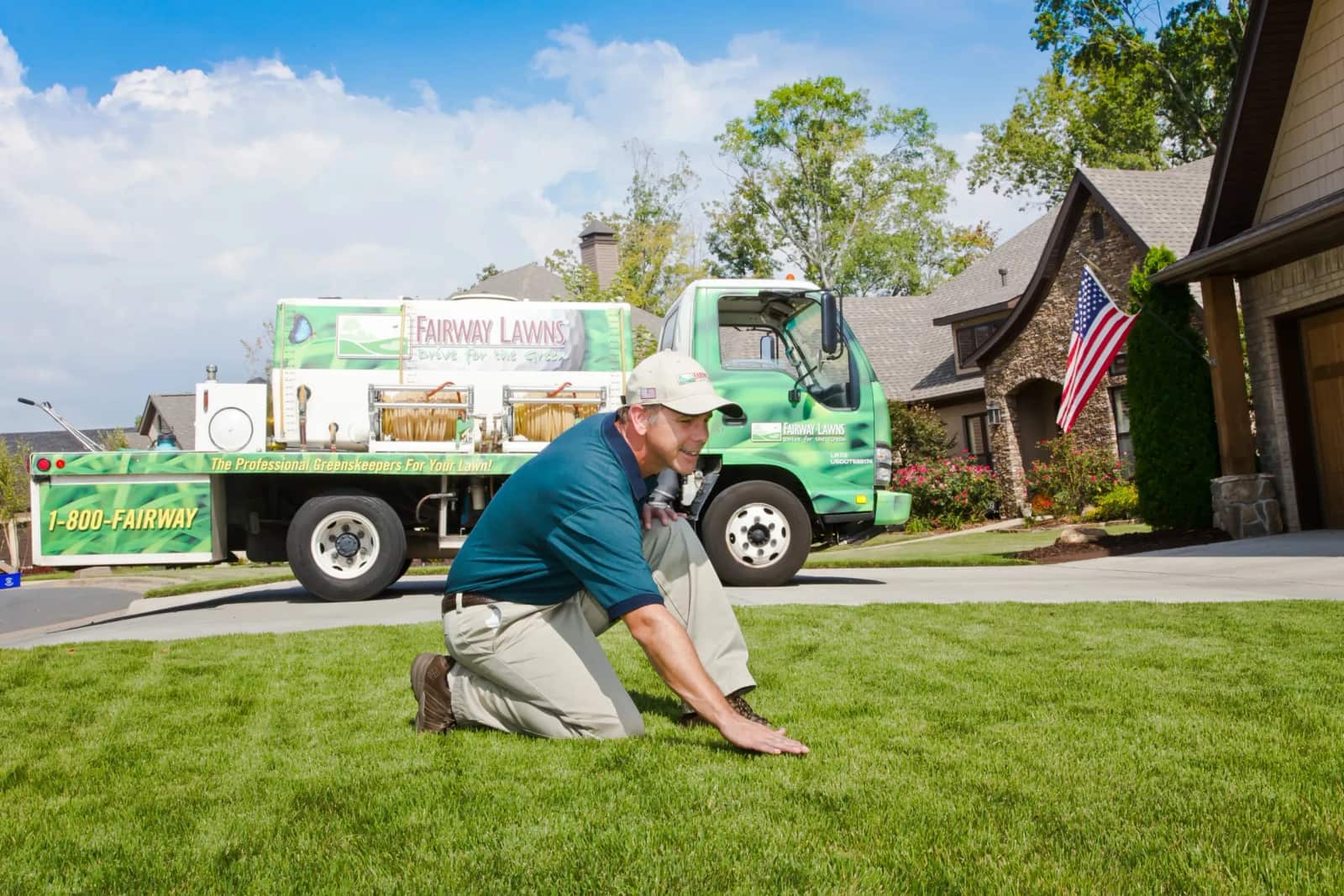 Completed lawn and tree work gallery